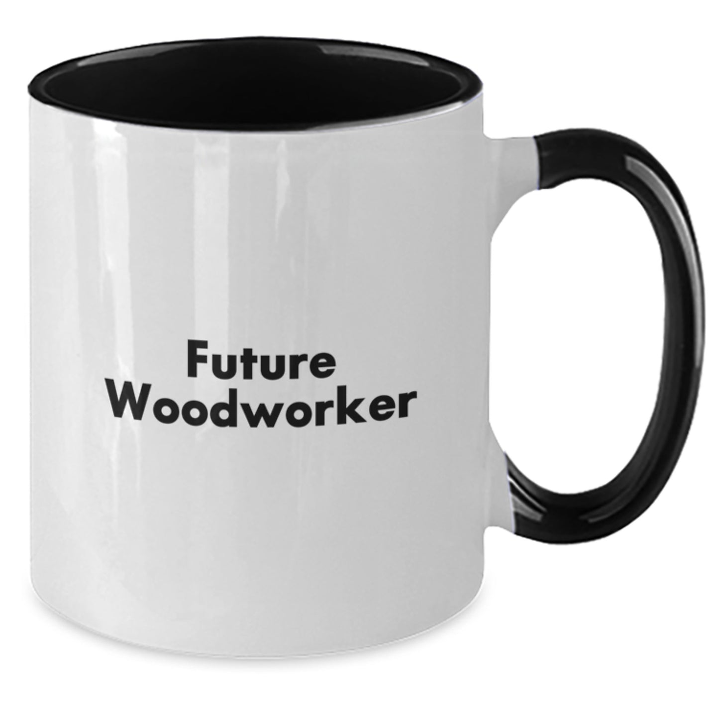 Woodworker Gifts from Friends, Gifts for Future Woodworker, Funny Two Tone Coffee Mug, Graduation Unique Gifts - Additional