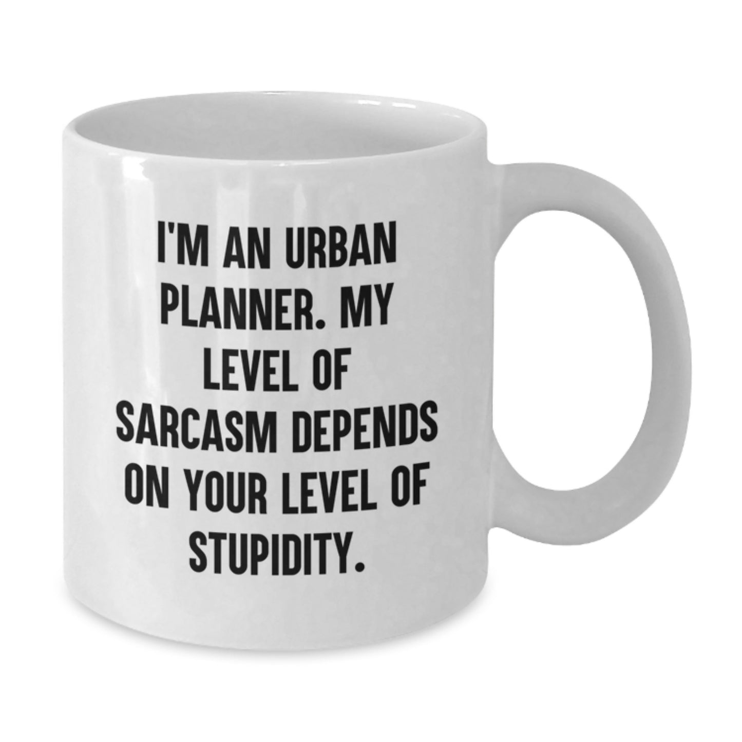 Urban Planner Funny Gifts from Men to Urban Planner Friends, 11oz White Coffee Mug for Birthday - Additional