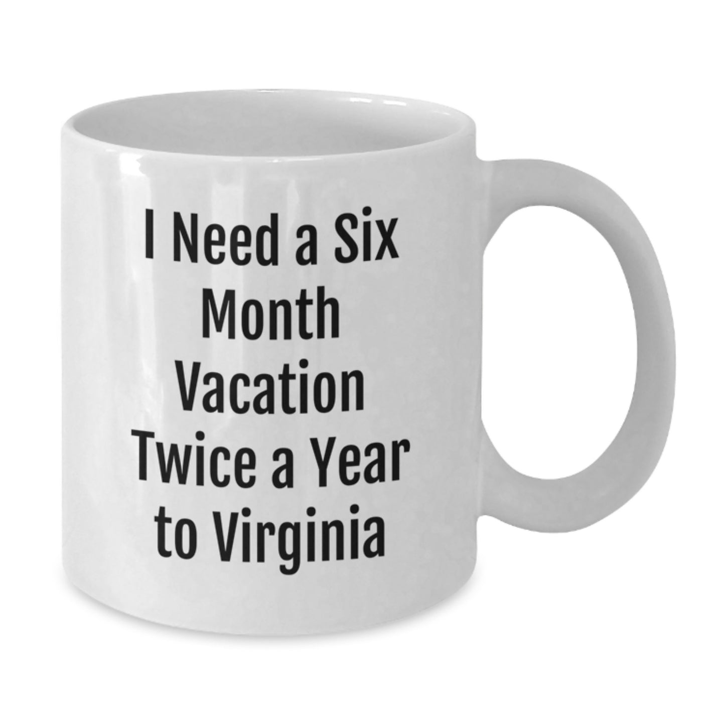 Virginia Inspired Gifts from Friends and Family, Funny White Coffee Mug, Unique for Men and Women, Perfect Christmas Memorable Presents for Virginia Enthusiasts - Additional