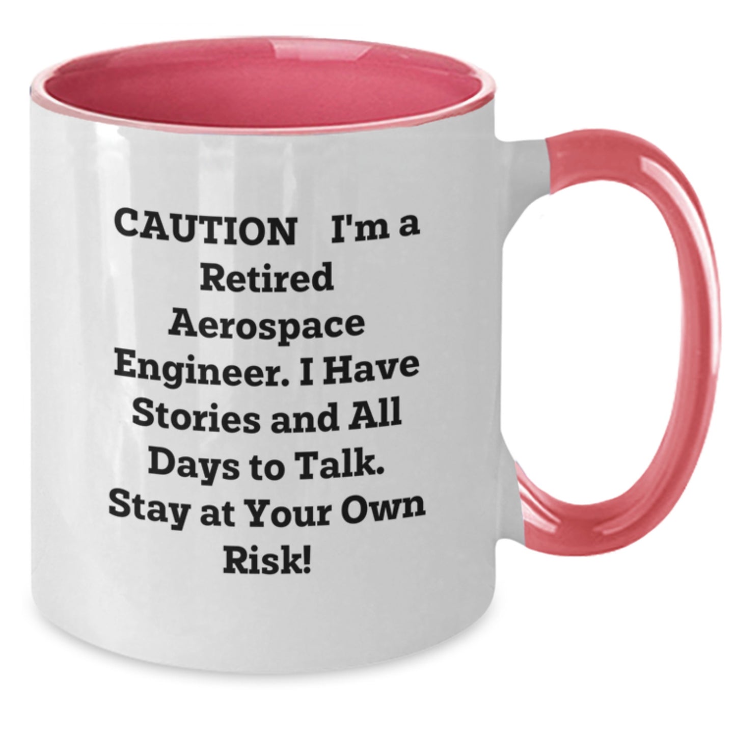 Aerospace Engineer Humor Christmas Two Tone Coffee Mug Gifts from Friends and Family - Additional