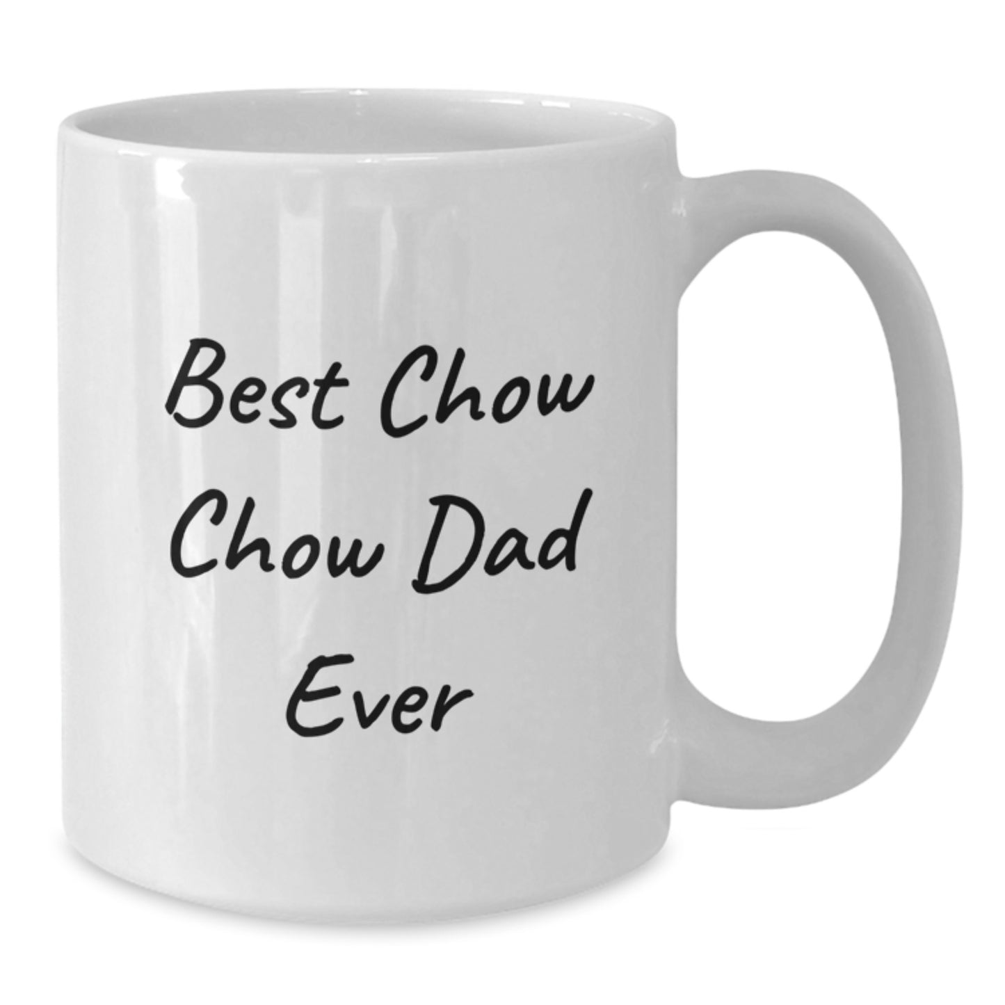 Chow Chow Dog Lovers Funny White Coffee Mug Gifts from Dad for Best Chow Chow Dad Ever Birthday Unique Gifts - Additional