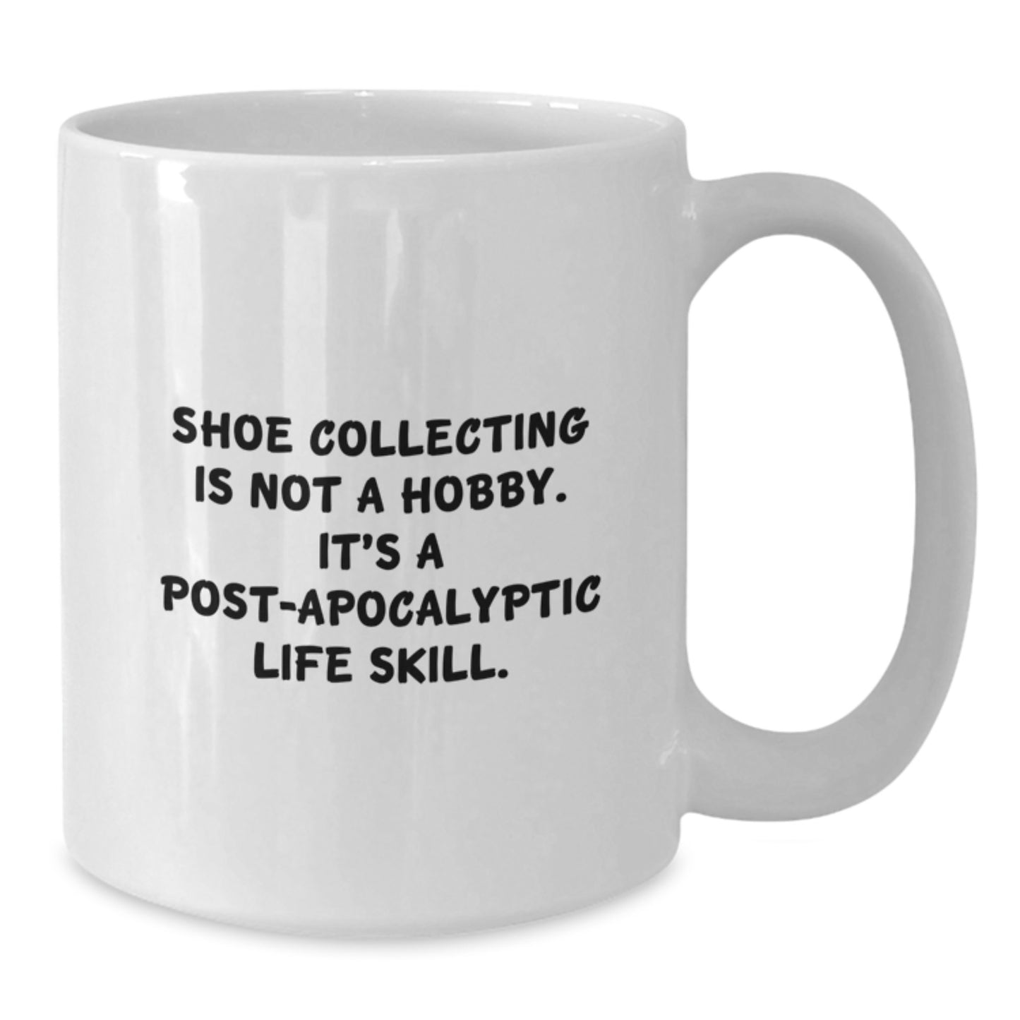Shoe Collecting Gifts from Friends and Family, Fun White Coffee Mug, Christmas Unique Presents for Shoe Collecting Enthusiasts - Additional