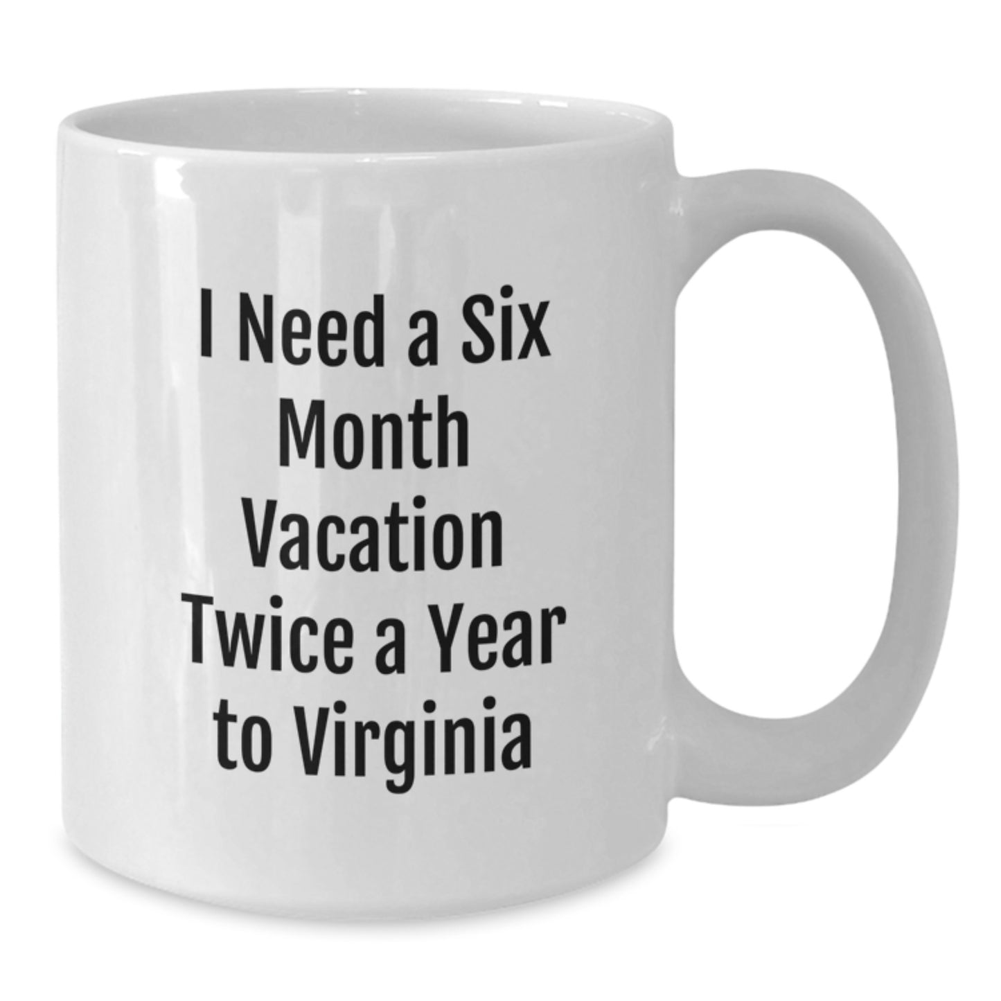 Virginia Inspired Gifts from Friends and Family, Funny White Coffee Mug, Unique for Men and Women, Perfect Christmas Memorable Presents for Virginia Enthusiasts - Additional