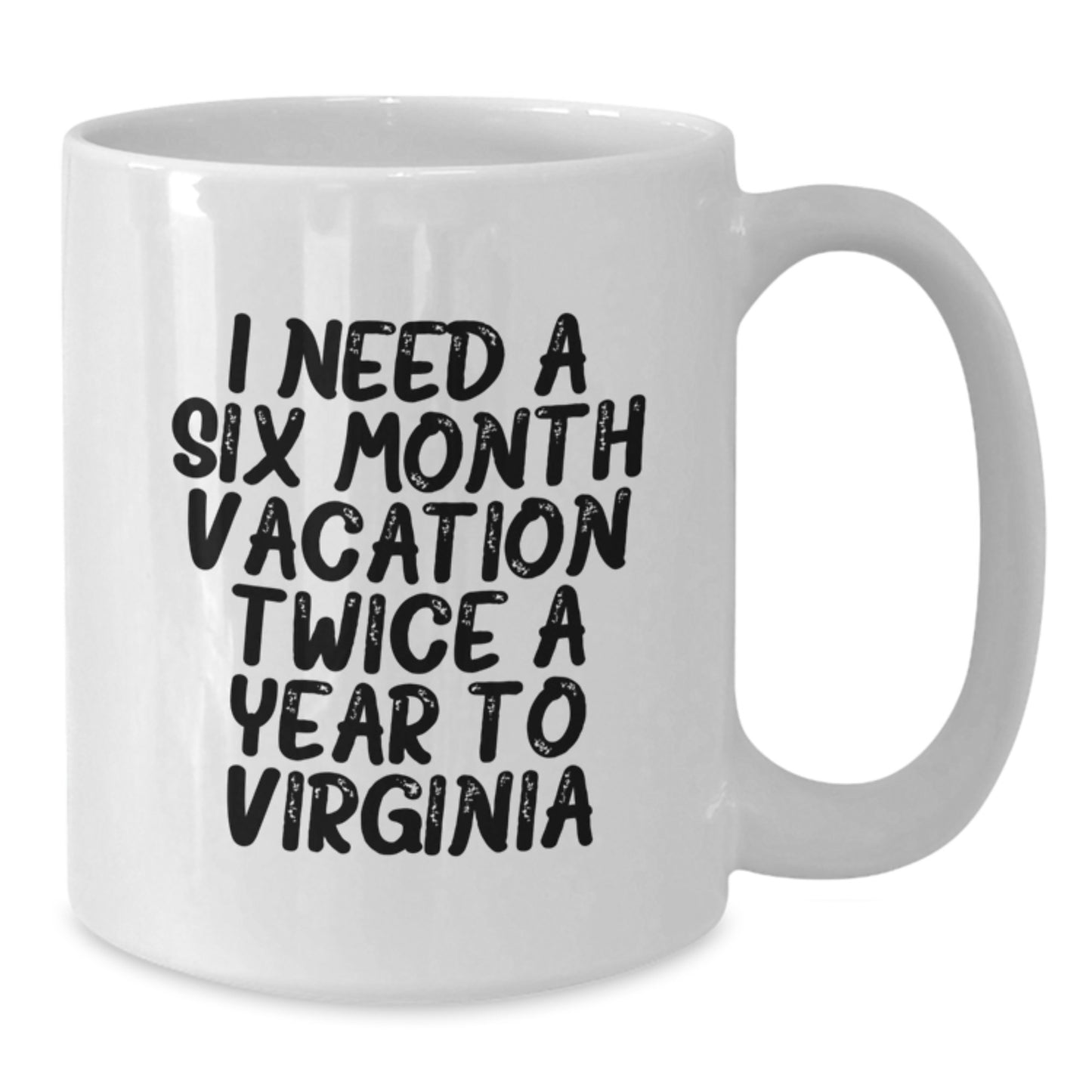 Virginia Enthusiast Funny Coffee Mugs, Unique Gifts from Friends for Virginia, White Coffee Mug for Christmas - Additional