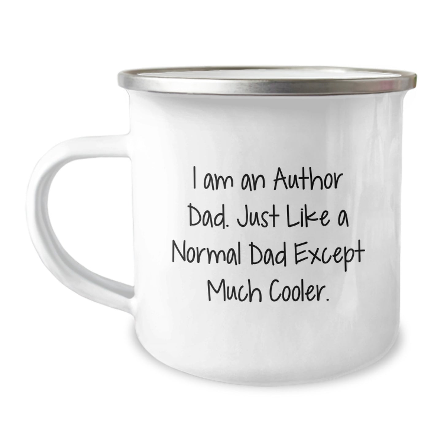 Author Dad Camping Mug Funny Christmas Unique Gifts for Men from Family - Image 1