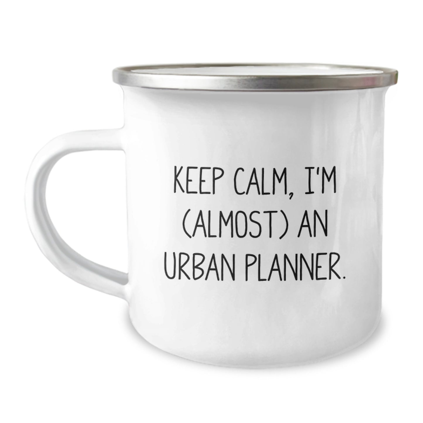 Urban Planner Camping Mug Gifts from Friends - Keep Calm I'm Almost an Urban Planner, Funny Christmas Unique Gifts for Men Women Family Friends Coworkers - Image 1