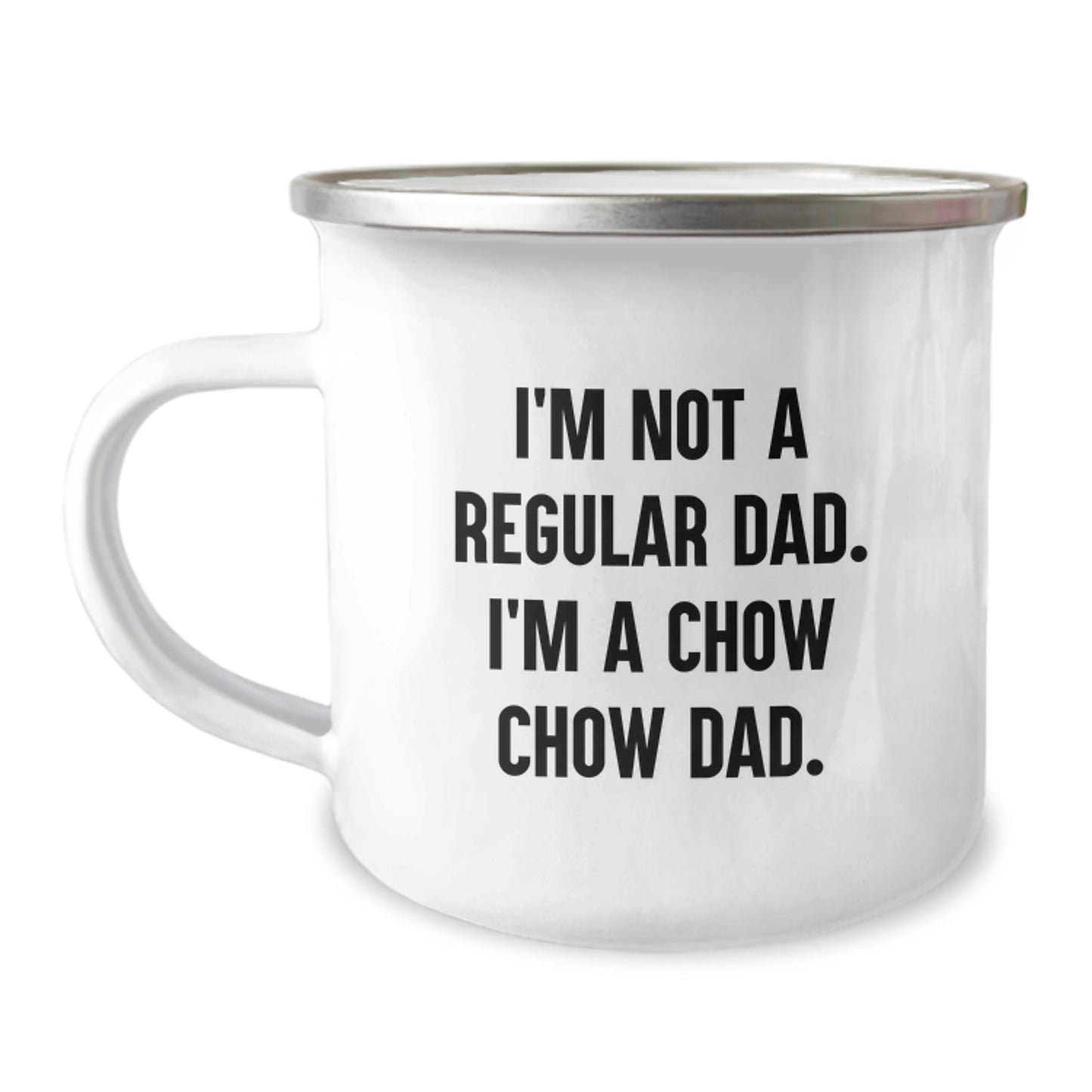 Chow Chow Dad Gifts, Funny Camping Mug for Chow Chow Dog Lovers, Gifts from Dad to Men, Unique Graduation Gifts for Him - Image 1
