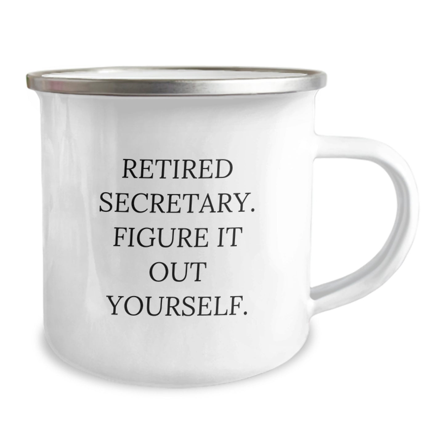 Secretary's Humor Gift, Funny Quote, Camping Mug for Birthday, Gifts from Friends, Unique Gifts for Secretary - Image 2