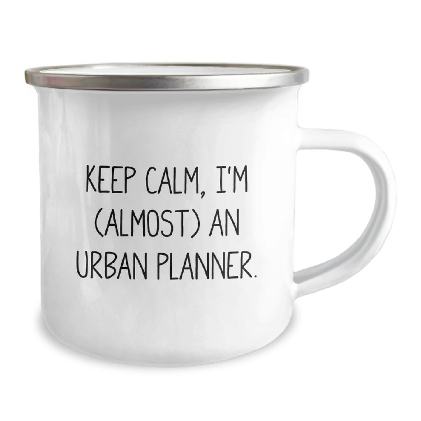 Urban Planner Camping Mug Gifts from Friends - Keep Calm I'm Almost an Urban Planner, Funny Christmas Unique Gifts for Men Women Family Friends Coworkers - Image 2