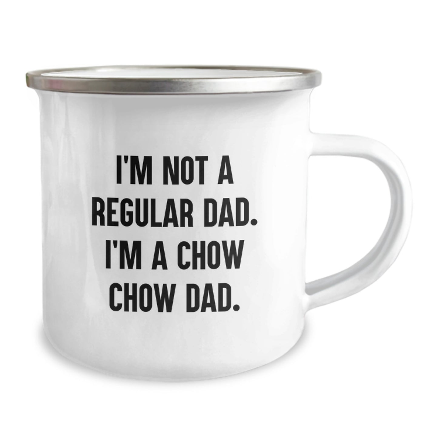 Chow Chow Dad Gifts, Funny Camping Mug for Chow Chow Dog Lovers, Gifts from Dad to Men, Unique Graduation Gifts for Him - Image 2