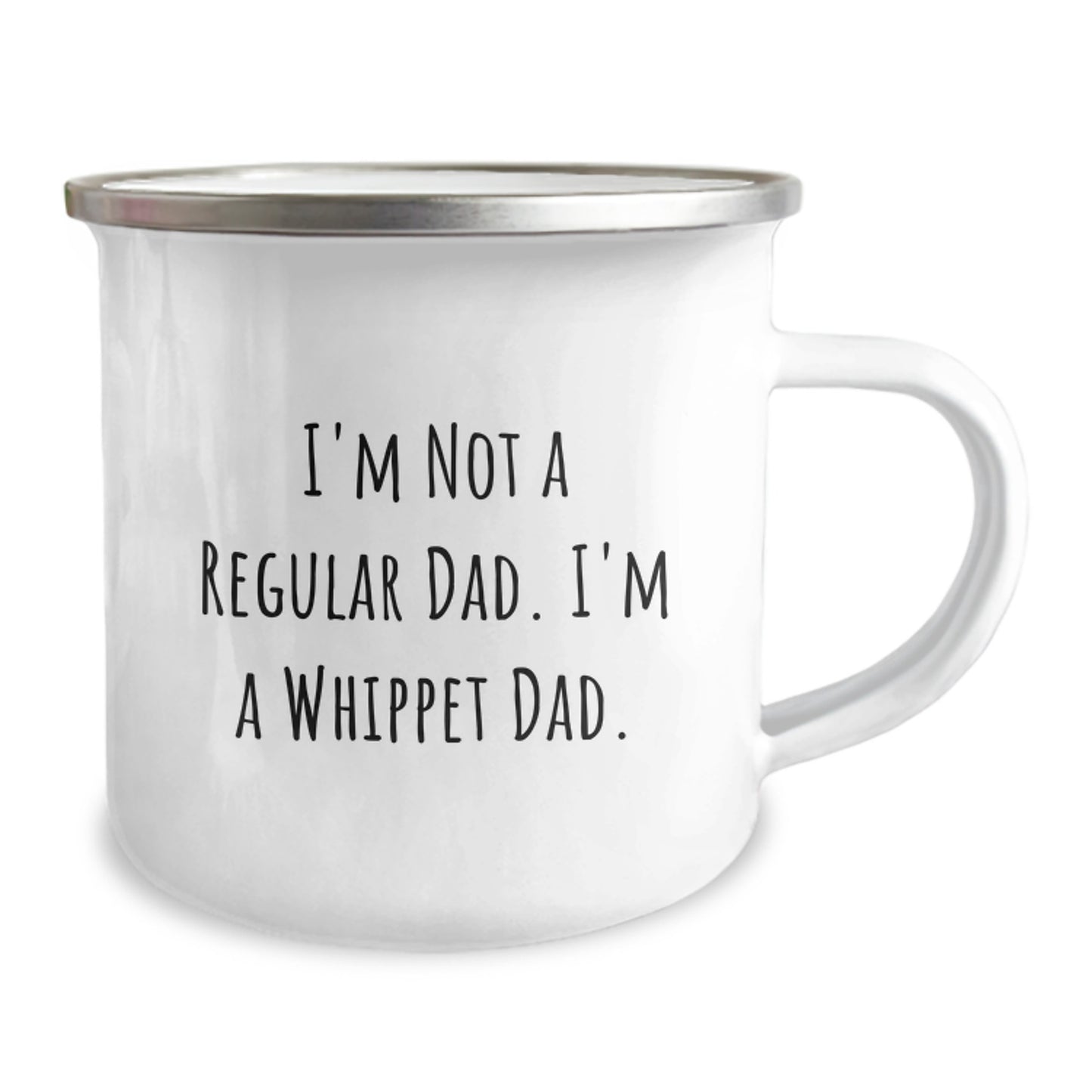 Whippet Dad Funny Gifts, Camping Mug for Whippet Dog Lovers, Birthday Unique Gifts from Men to Friends - Image 2