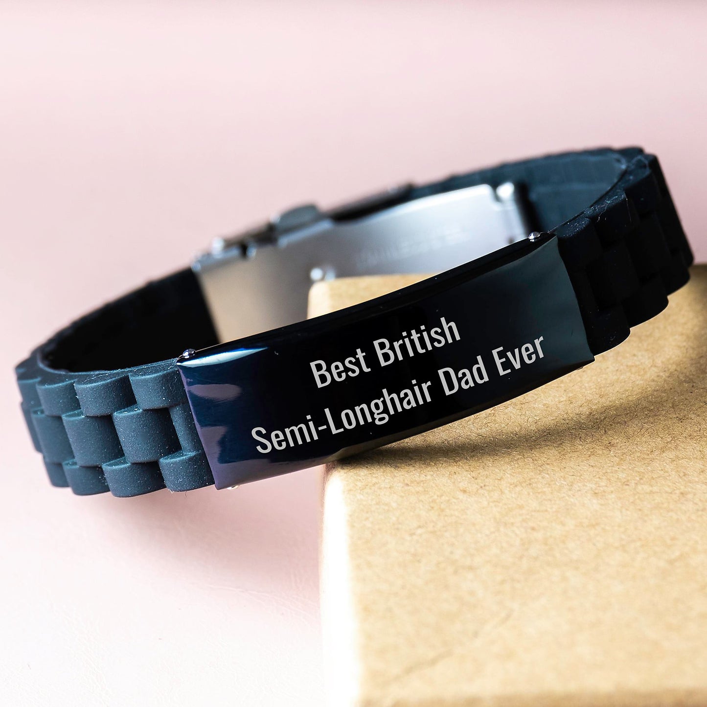 British Semi-Longhair Cat Dad Gifts from Men to Friends for Graduation Unique Jewelry - Image 3