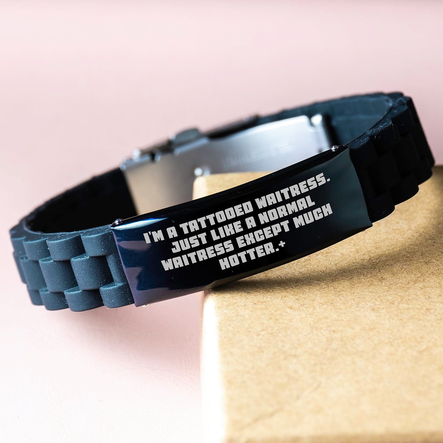 A Funny Waitress Gift, 'I'm A Tattooed Waitress. Just Like A Normal Waitress Except Much Hotter.', for Women, Women's Christmas Unique Gifts from Men to Women - Image 3