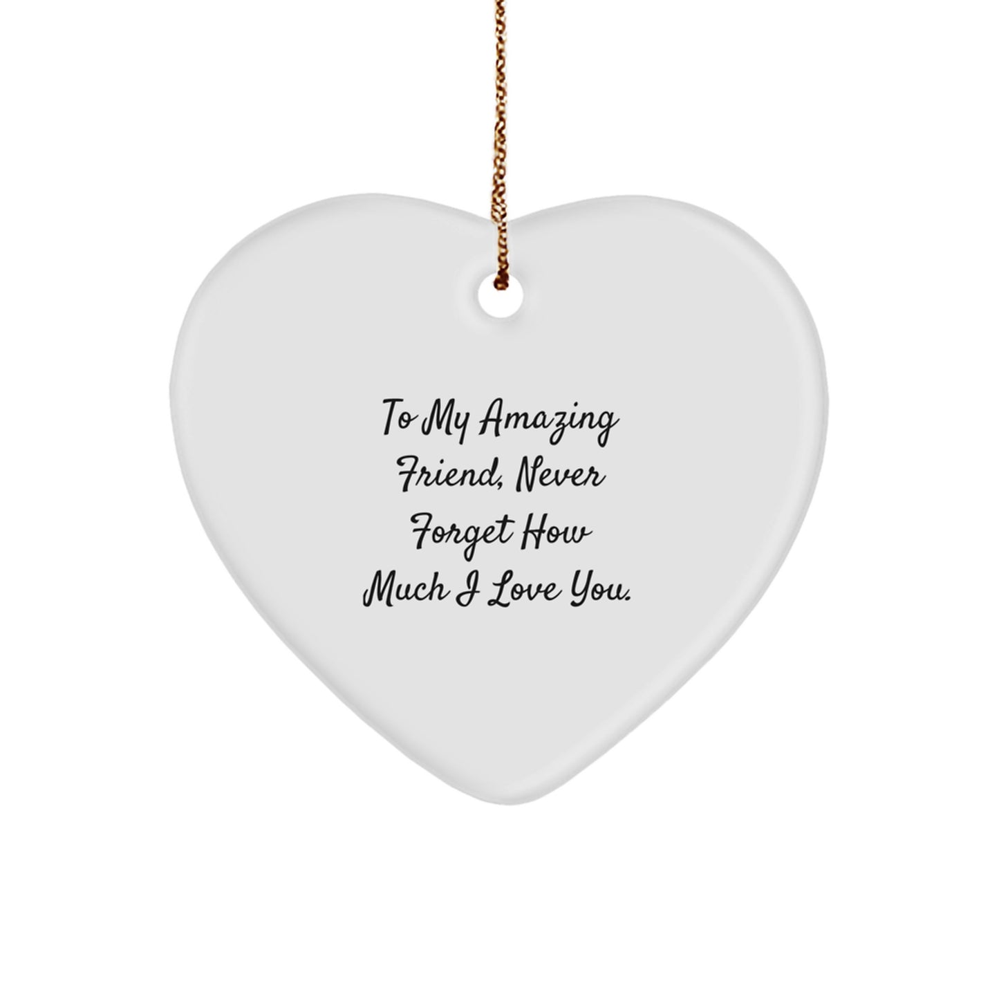 To My Amazing Friend, Heartfelt Love Gifts for Friends from Best Friends, Christmas Unique Friend Gifts - Image 1