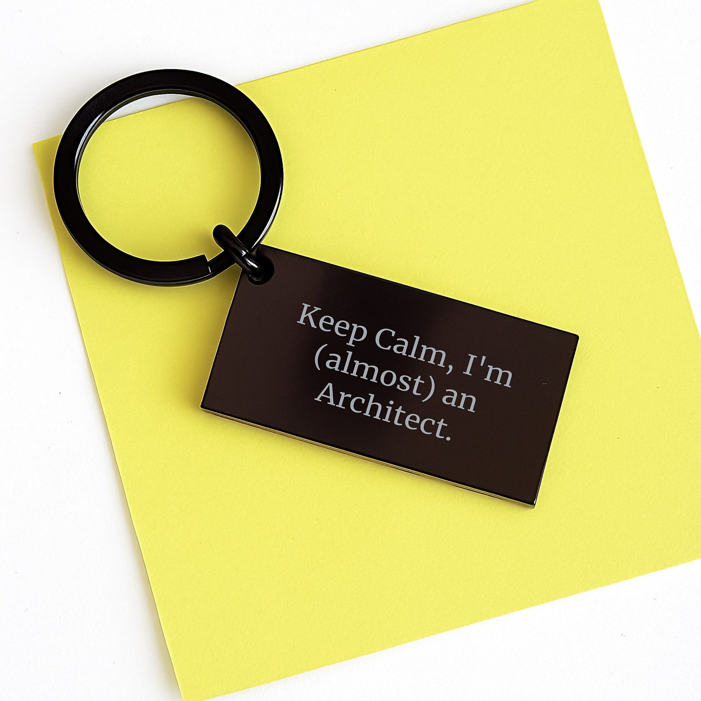 Architect Gifts, Funny Keychain, Christmas Unique Gifts from Friends to Architect Men - Image 3