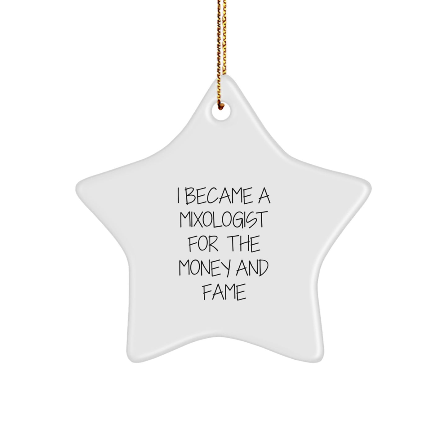 Unique Star Ornament for the Mixologist in Your Life Gifts from Friends and Family on Christmas Unique Gifts - Image 1