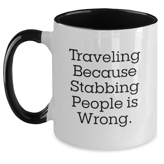 Traveling Funny Coffee Mugs Gifts from Men to Traveling Friends Christmas Unique Mugs for Traveling Women - Main