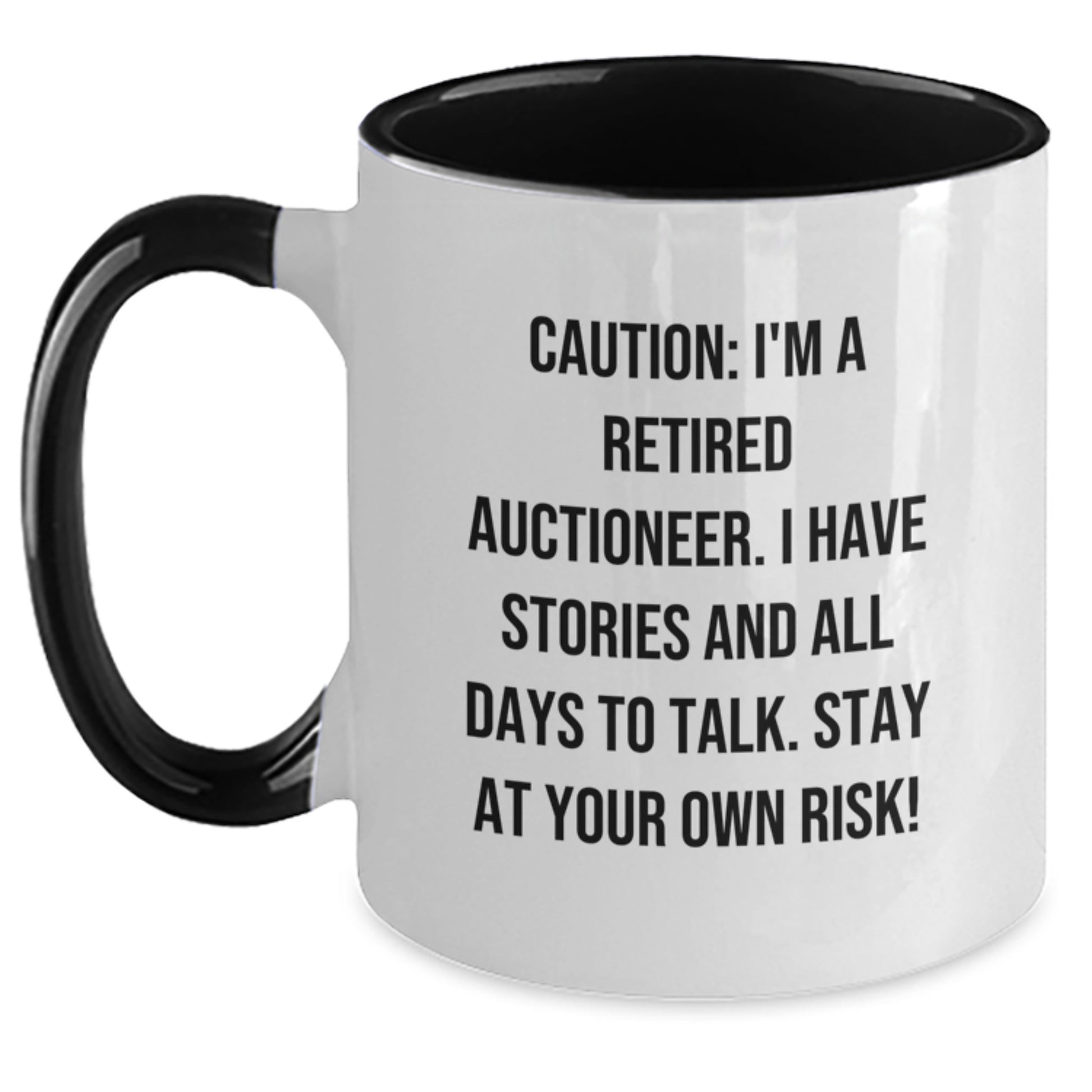 Auctioneer's Humor Gifts from Friends and Family for Graduation Unique Mug - Main