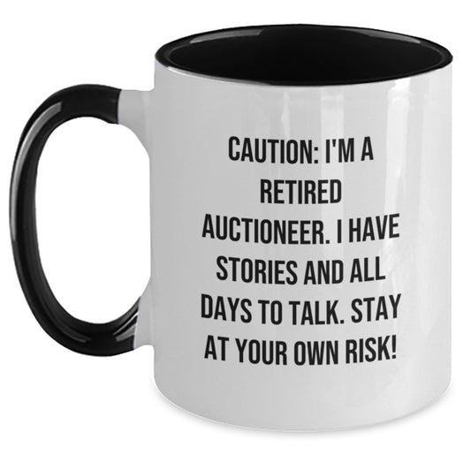 Auctioneer's Humor Gifts from Friends and Family for Graduation Unique Mug - Main