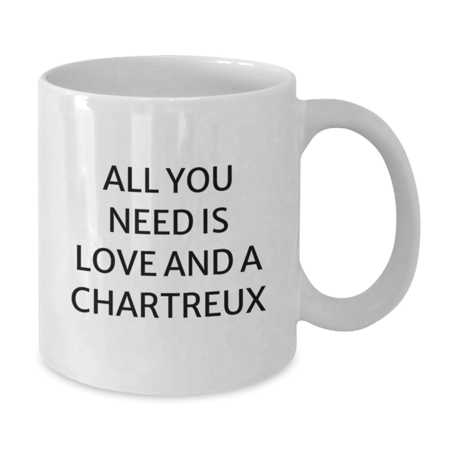 Chartreux Cat Lovers Gifts from Friends for Graduation Unique White Coffee Mugs - 'All You Need Is Love And A Chartreux' Funny Quote - Additional