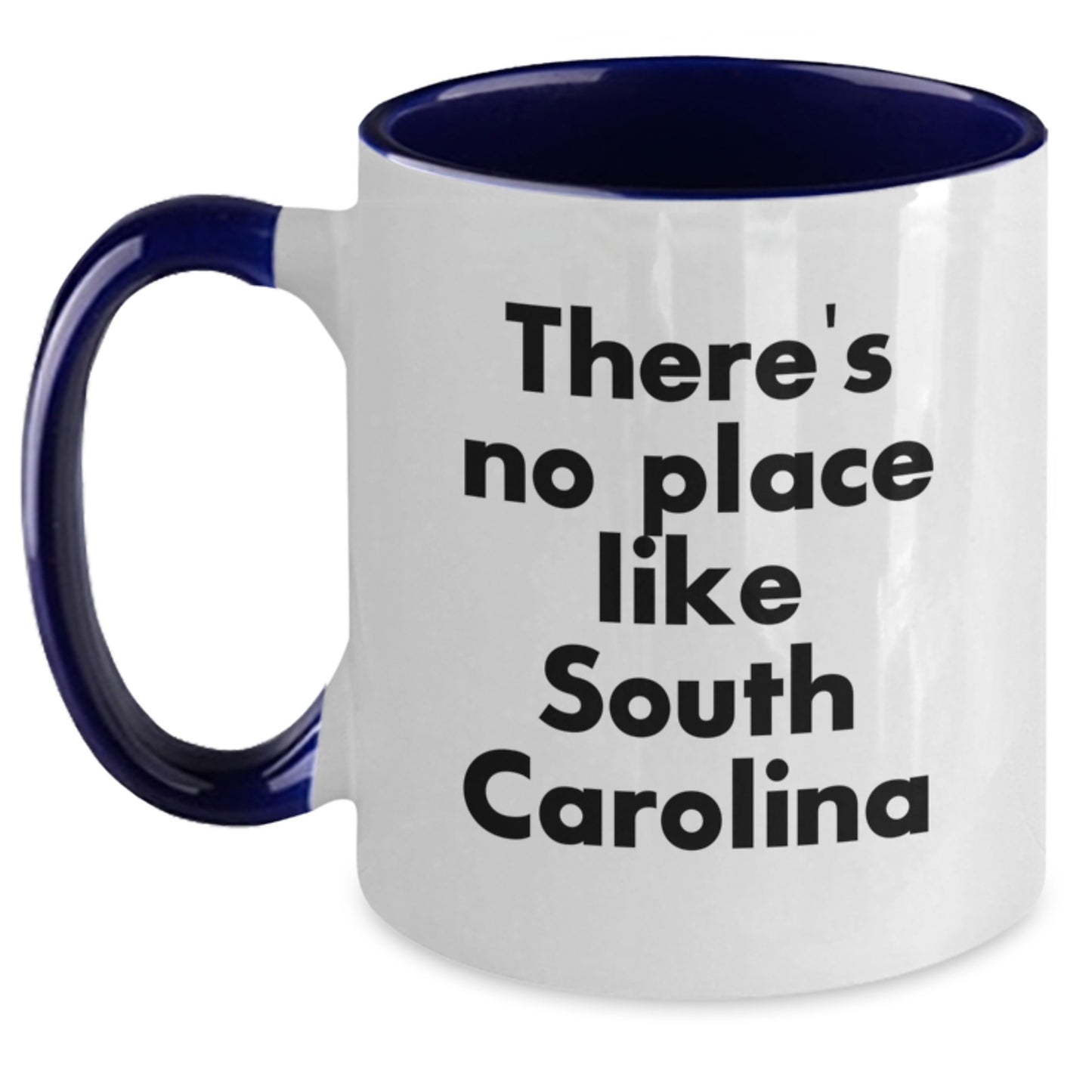 South Carolina Gifts, Funny Quote Two Tone Coffee Mug, Gifts from Friends and Family, Birthday Unique Treasures - Main
