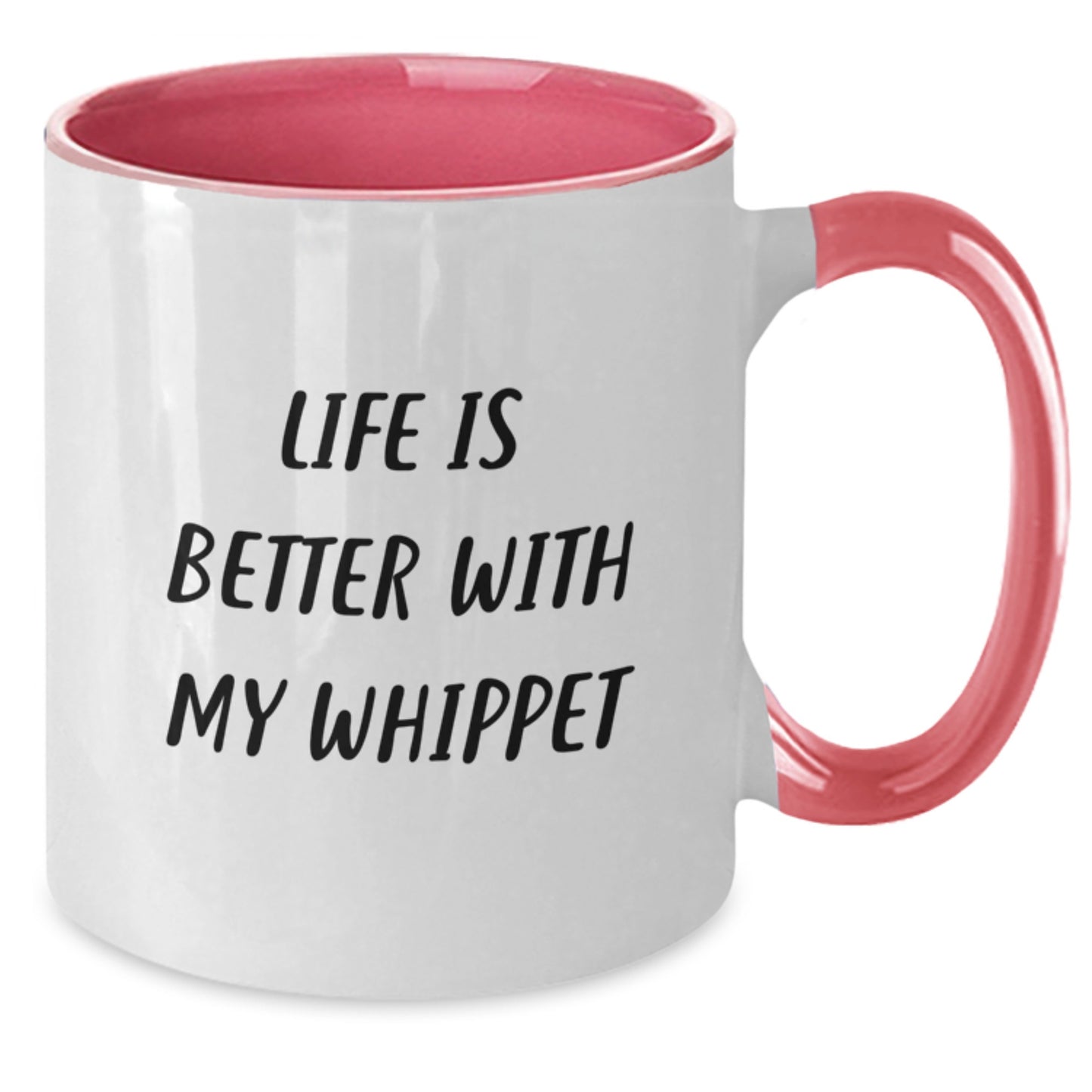 Whippet Dog Lovers Funny Coffee Mugs Gifts from Friends, Gifts for Whippet Dog Enthusiasts, Birthday Unique Gifts, Life Is Better With My Whippet - Additional