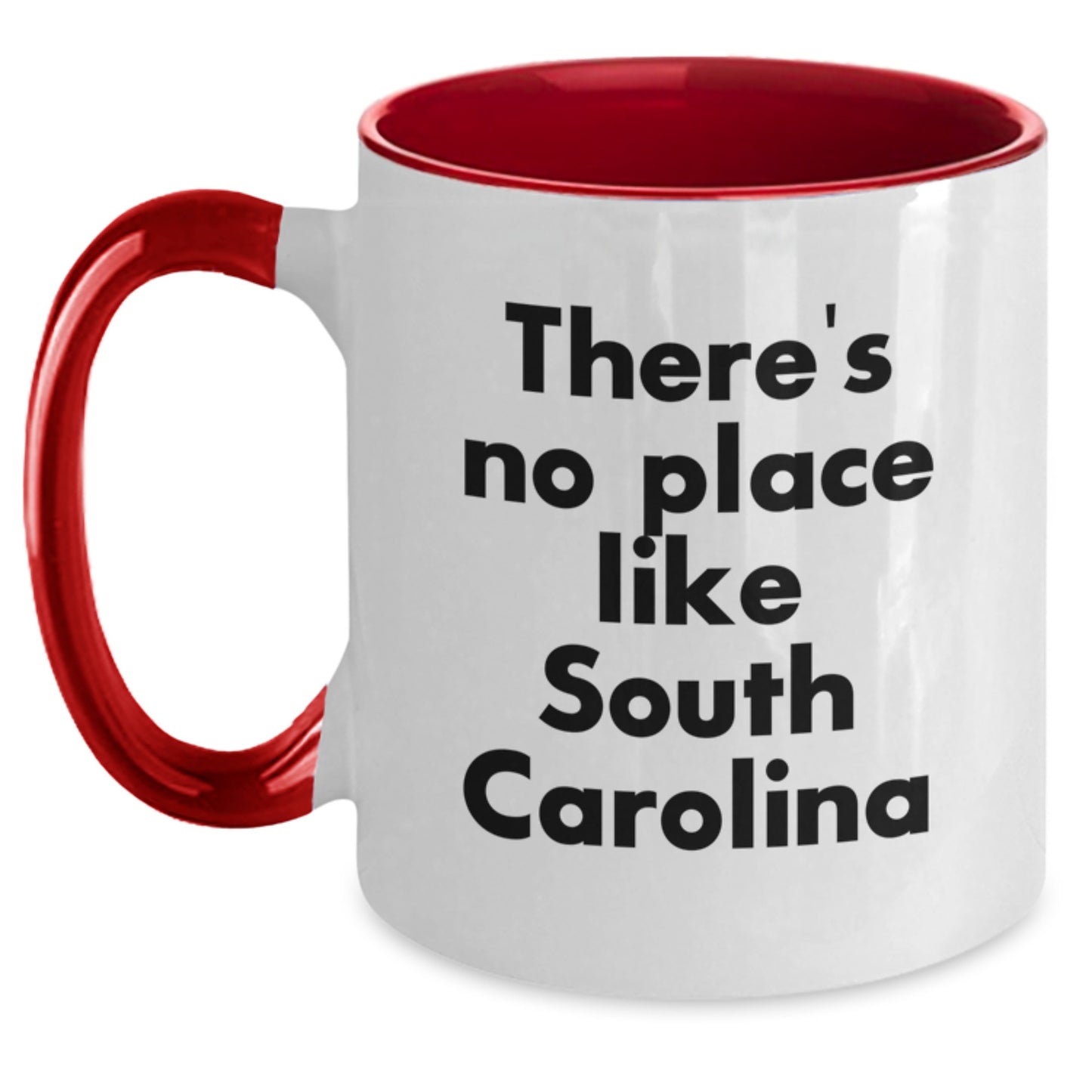 South Carolina Gifts, Funny Quote Two Tone Coffee Mug, Gifts from Friends and Family, Birthday Unique Treasures - Main