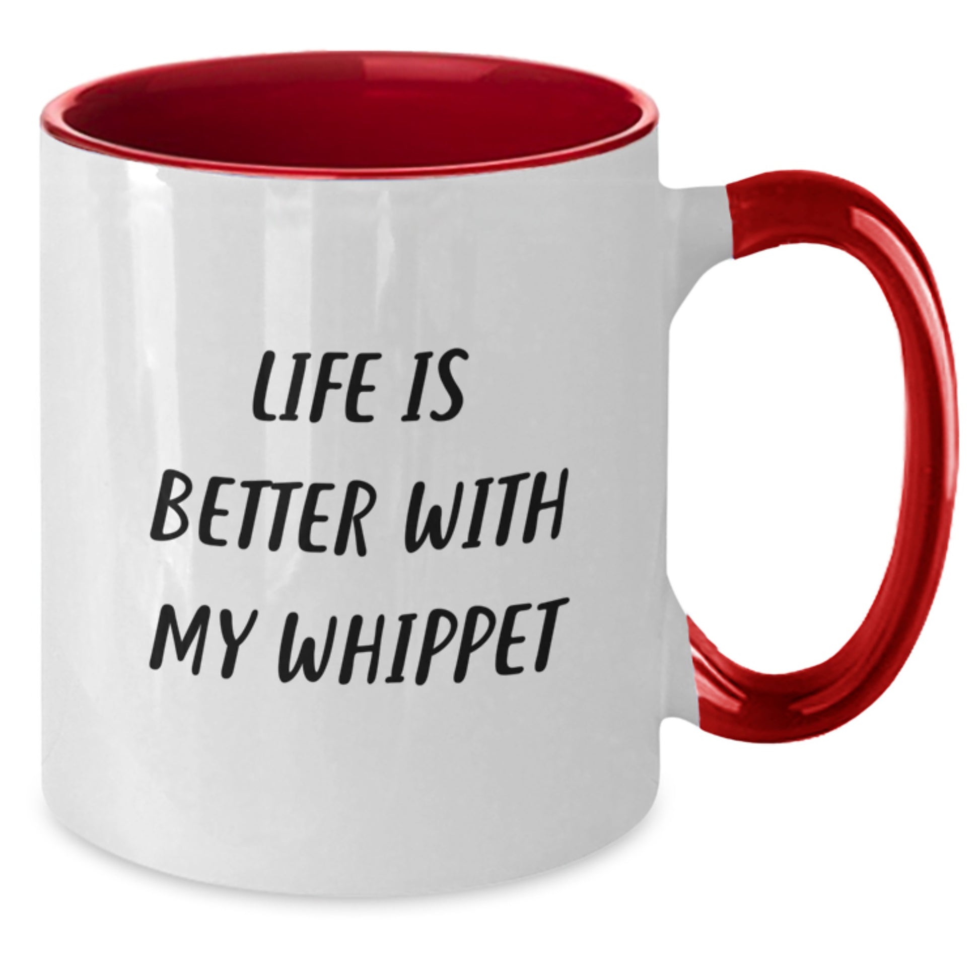 Whippet Dog Lovers Funny Coffee Mugs Gifts from Friends, Gifts for Whippet Dog Enthusiasts, Birthday Unique Gifts, Life Is Better With My Whippet - Additional