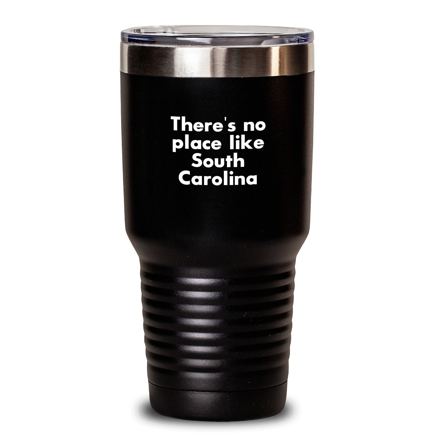 South Carolina Tumbler Gifts from Friends, 'There's No Place Like South Carolina' Funny Birthday Cup for Men, Women, Family, Coworkers, 'Gifts for South Carolina Lovers' - Main