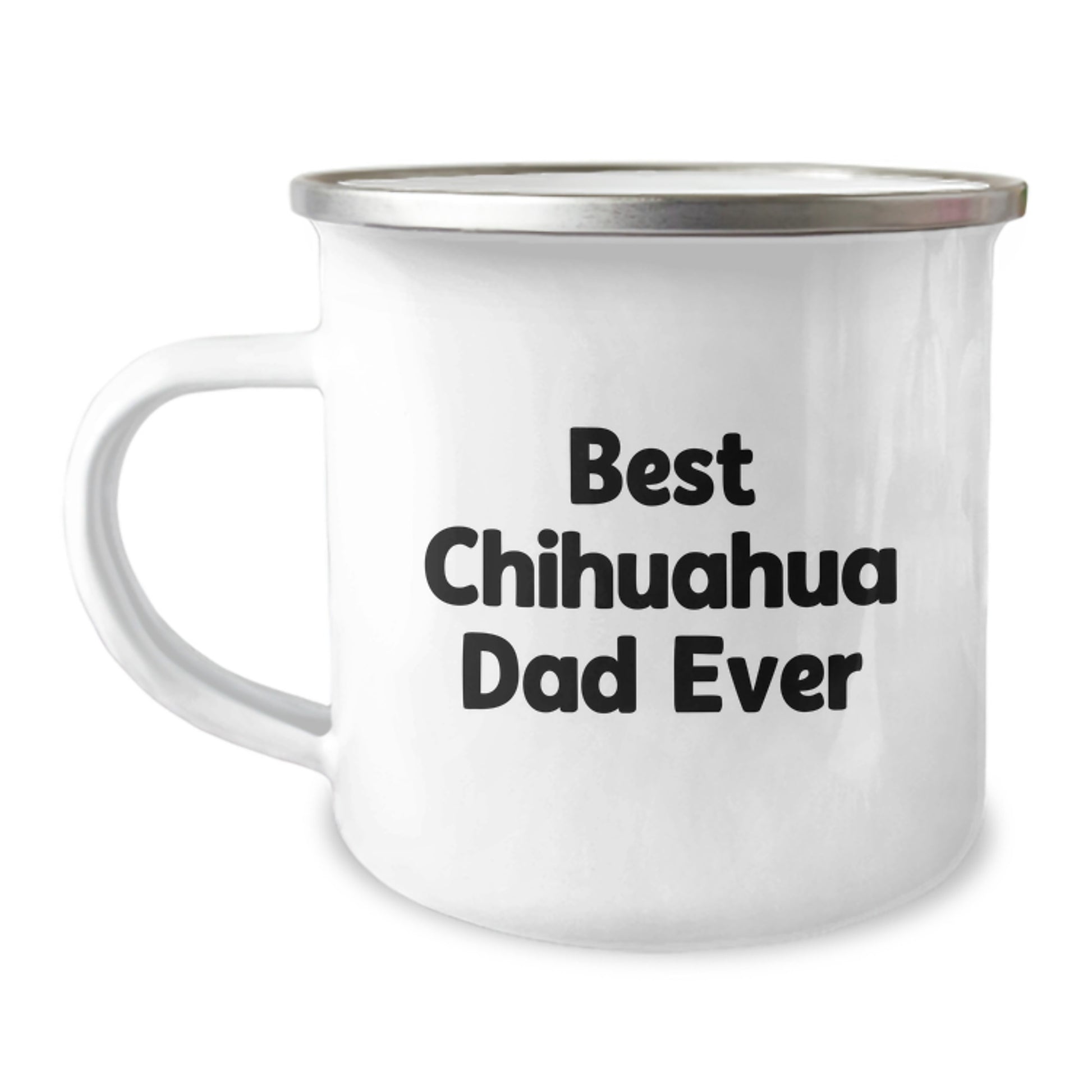 Chihuahua Dog Lovers Funny Camping Mug Gifts from Dad to Chihuahua Dog, Best Chihuahua Dad Ever, Birthday Unique Gifts for Chihuahua Dog Owners - Image 1