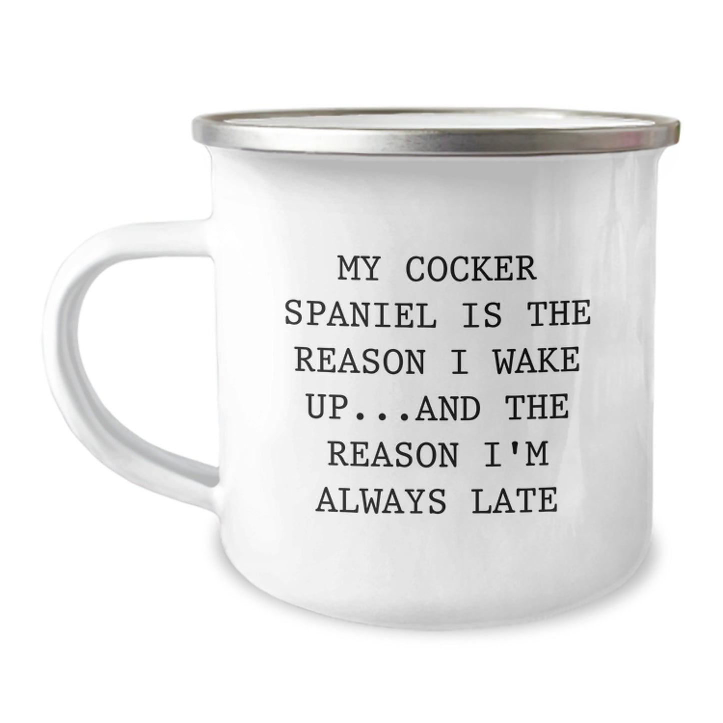 Camping Mug Gifts from Friends for Cocker Spaniel Dog Lovers, Funny Quote, Birthday Unique Gifts, Gifts from Family - Image 1