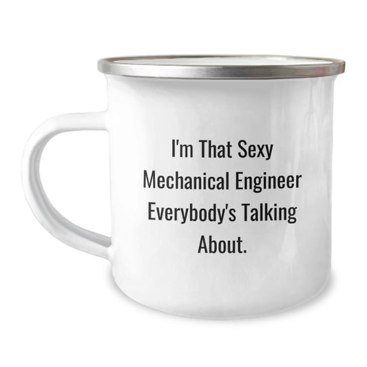 Sexy Mechanical Engineer Gifts for Men - Funny Mechanical Engineer Camping Mug - Unique Christmas Unique Gifts from Friends to Family - Image 1