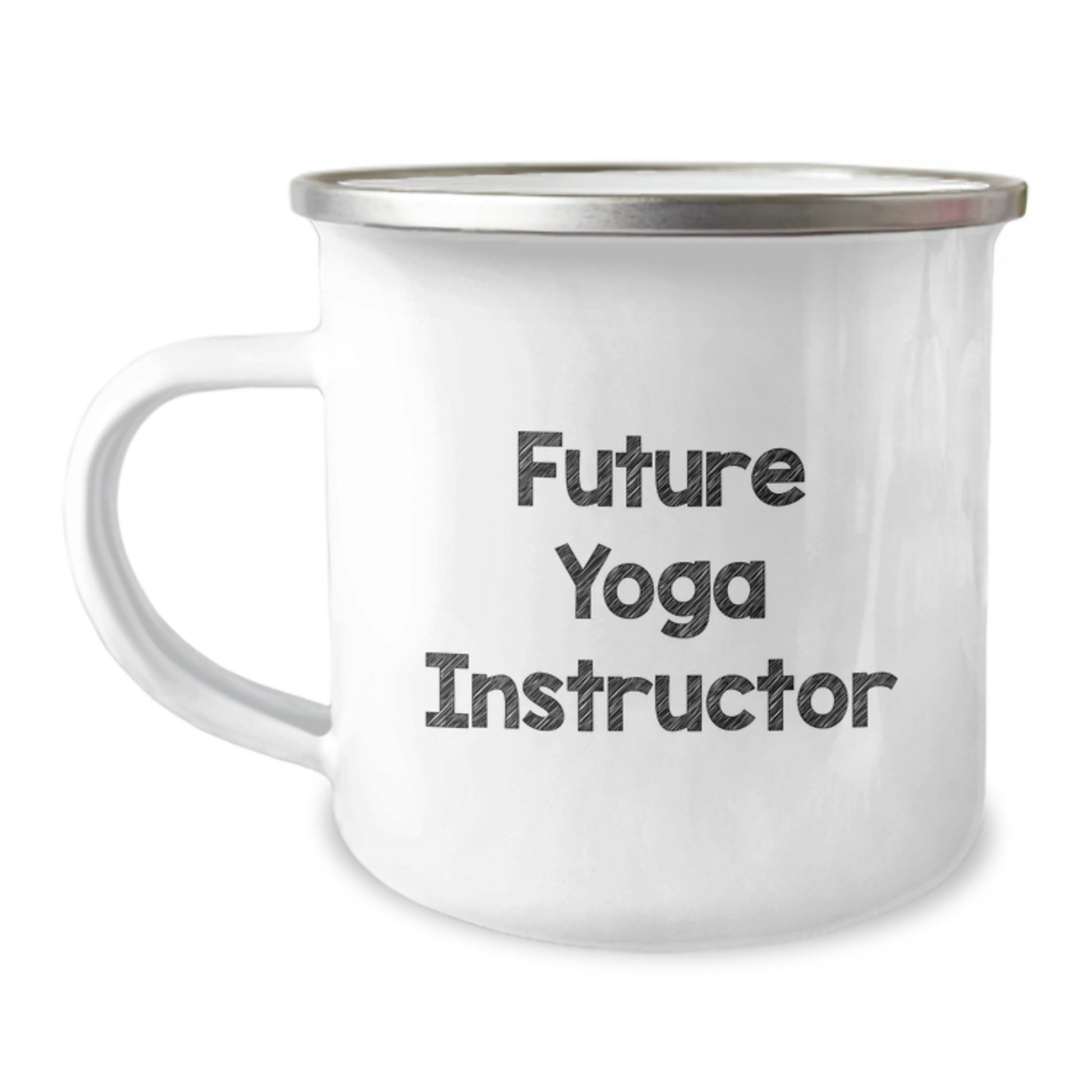 Yoga Instructor Funny Gifts for Future Yoga Instructor, Camping Mug, Inspirational Quote, Gifts from Friends, Unique Graduation Gifts - Image 1