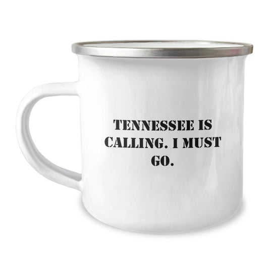 Tennessee Calling Gifts for Men Friends Family - Funny Camping Mug for Birthday Unique Gifts from Friends and Family - Image 1