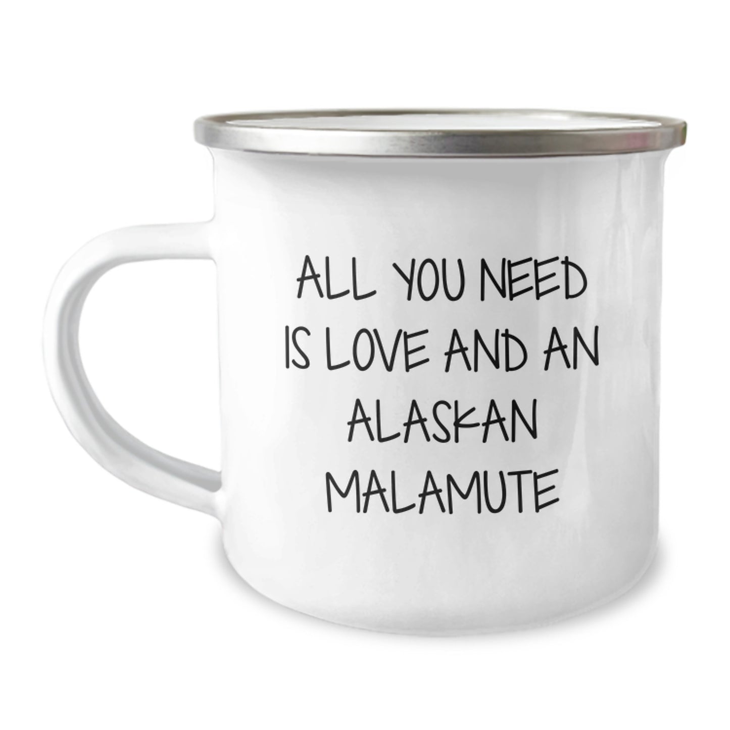 Alaskan Malamute Dog Gifts, Funny Quote Camping Mug, Gifts from Family for Alaskan Malamute Dog Lovers, Inspirational Graduation Unique Gifts - Image 1