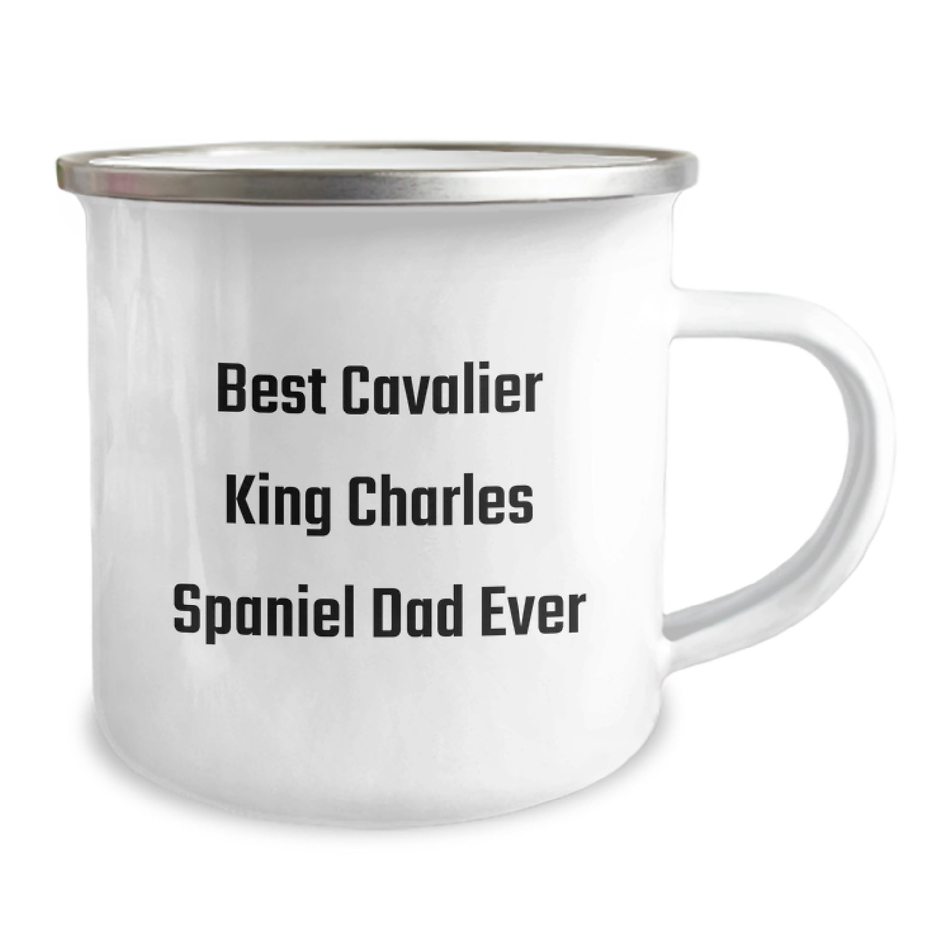 Cavalier King Charles Spaniel Dog Dad Gifts for Men from Best Dads Ever, Funny Camping Mug for Graduation - Image 2