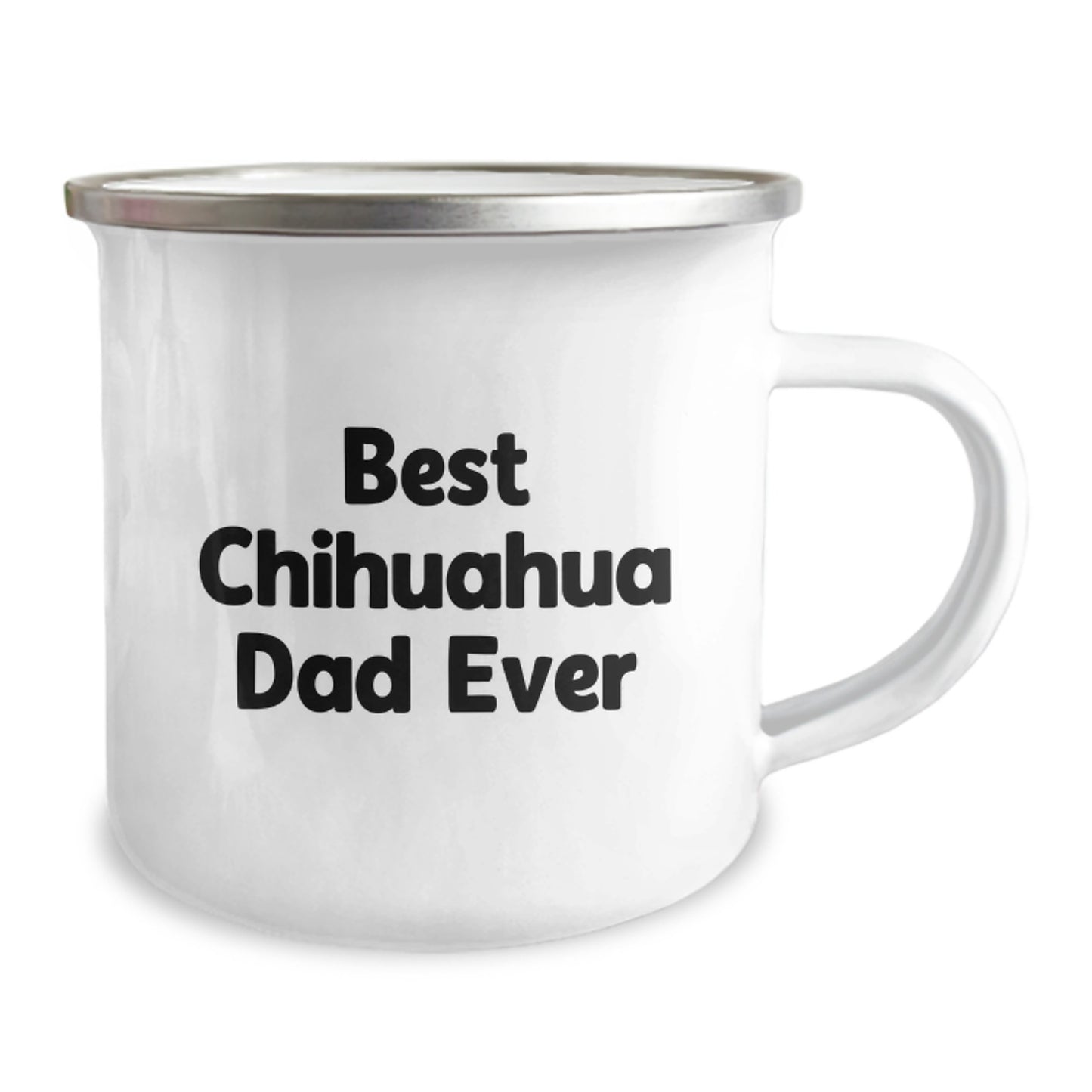 Chihuahua Dog Lovers Funny Camping Mug Gifts from Dad to Chihuahua Dog, Best Chihuahua Dad Ever, Birthday Unique Gifts for Chihuahua Dog Owners - Image 2