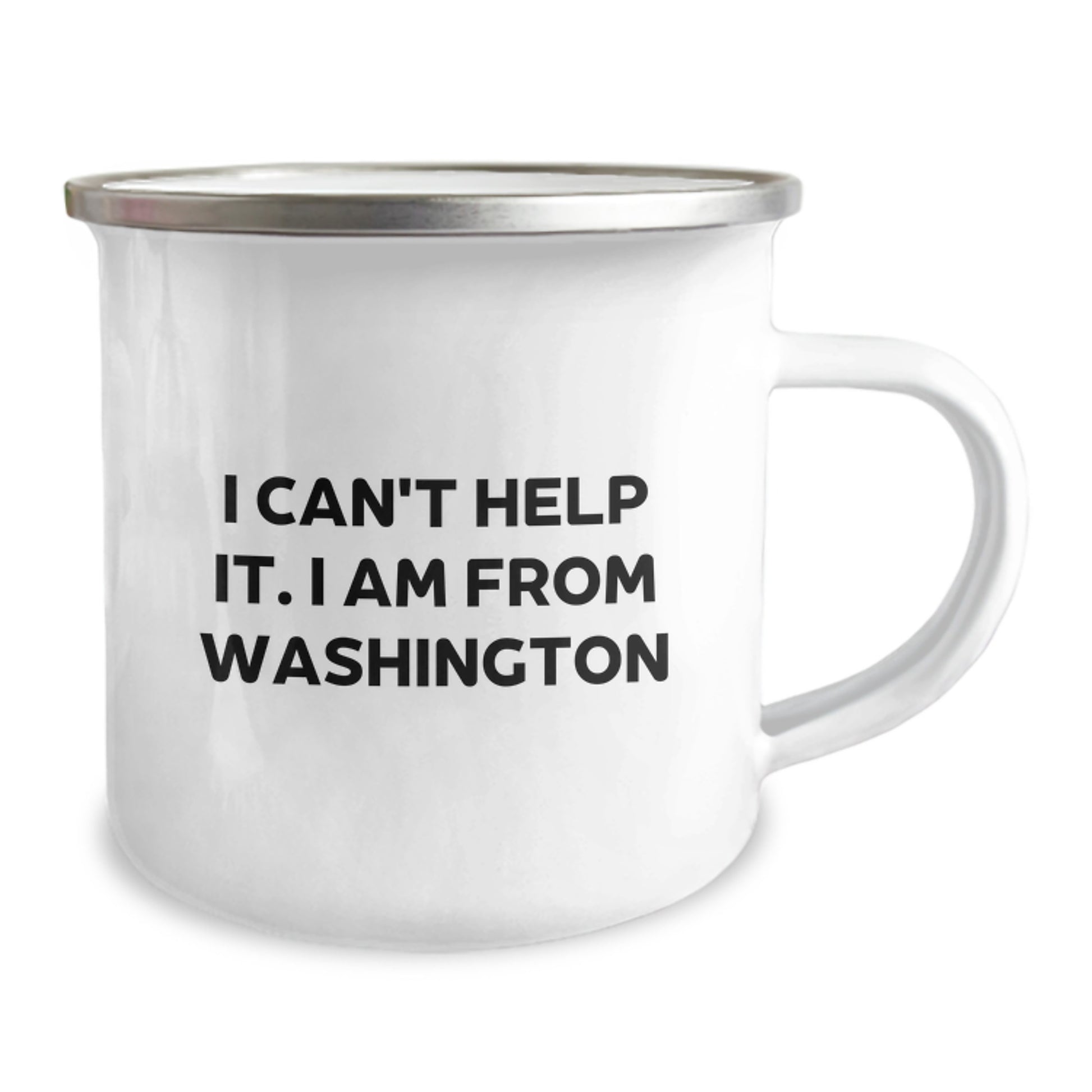 Washington State Proud Gifts from Friends, Camping Mug for Him, Her, or Family - 'I Can't Help It. I Am From Washington' - Unique Birthday Presents - Image 2