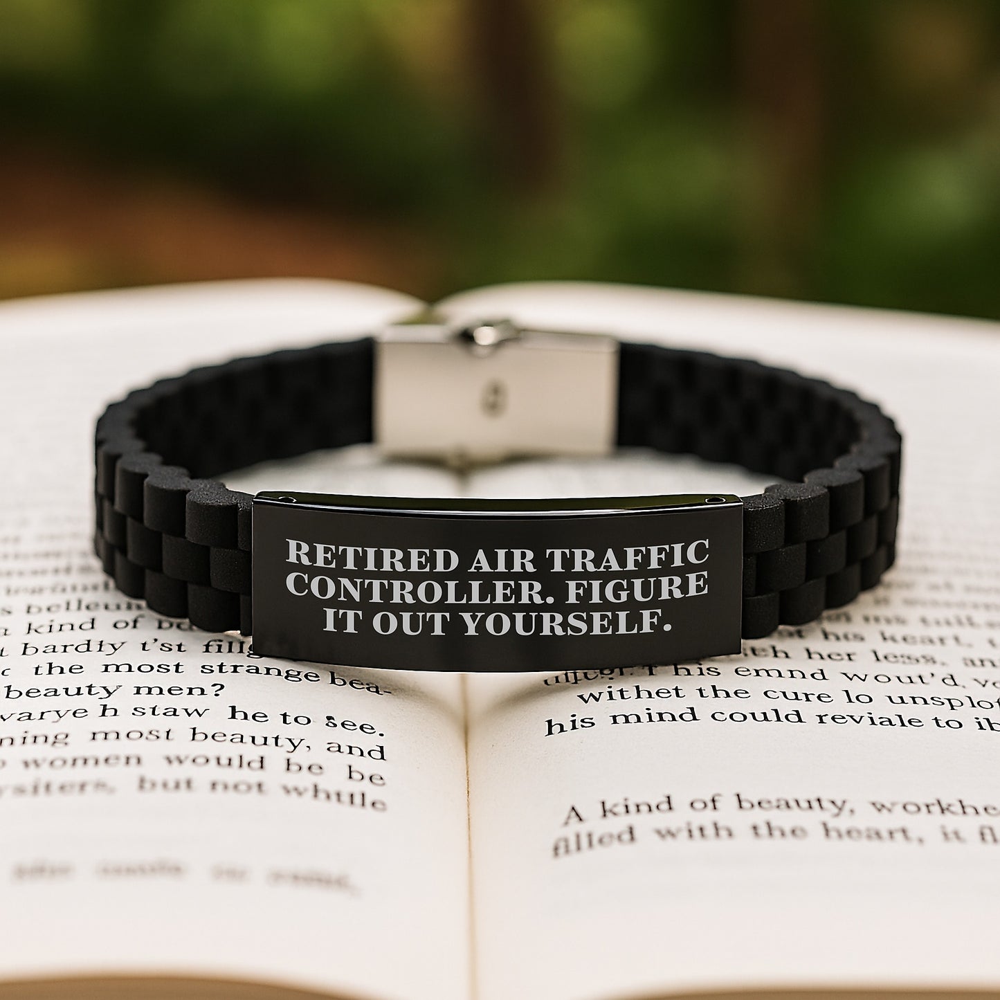 Air Traffic Controller Gifts from Friends - Figure It Out Yourself Glide lock Clasp Birthday Present for Men or Women - Image 2