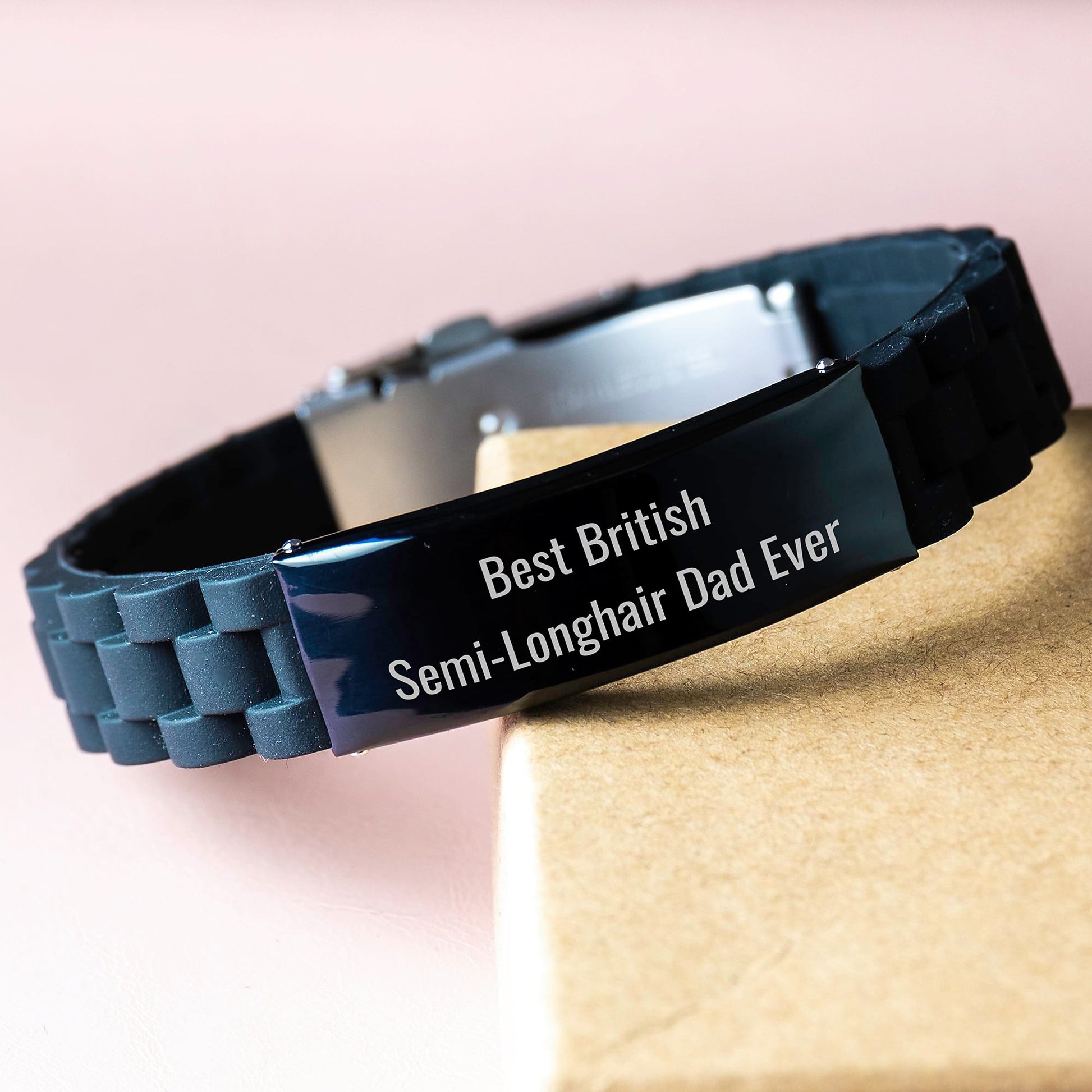 British Semi-Longhair Cat Dad Gifts from Men to Friends for Graduation Unique Jewelry - Image 3