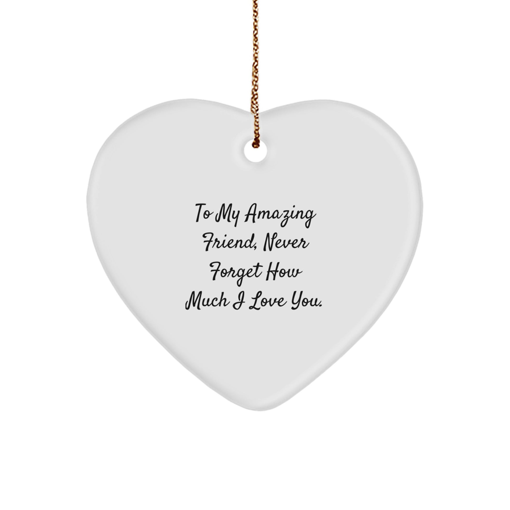 To My Amazing Friend, Heartfelt Love Gifts for Friends from Best Friends, Christmas Unique Friend Gifts - Image 1